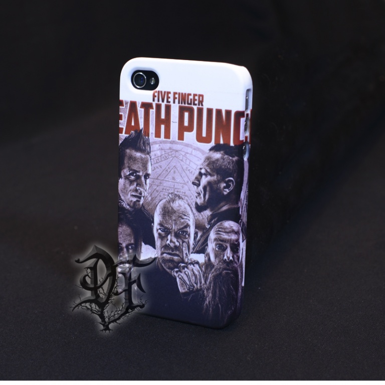 Чехол для  iPhone 5 Five Finger Death Punch группа