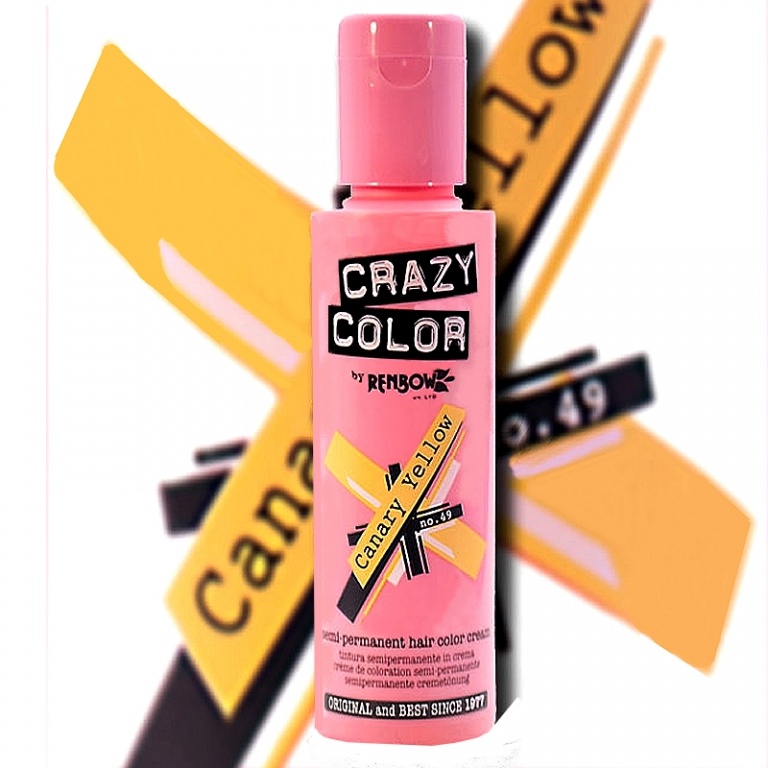 картинка Краска Crazy color Canary Yellow от магазина Darkforest