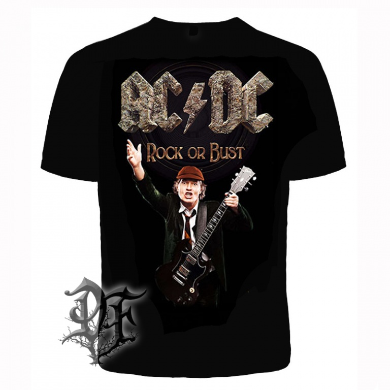 картинка Футболка AC/DC Rock or Bust от магазина Darkforest