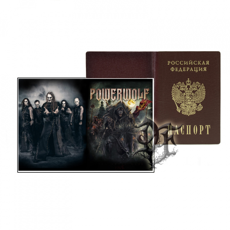 картинка Обложка для паспорта Powerwolf альбом от магазина Darkforest