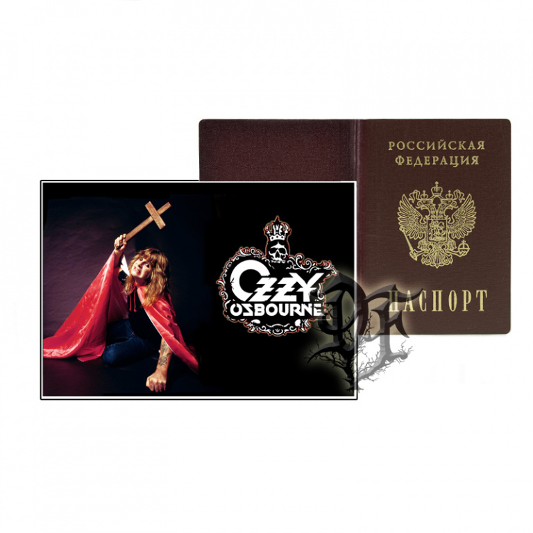 Обложка для паспорта Ozzy Osbourne солист