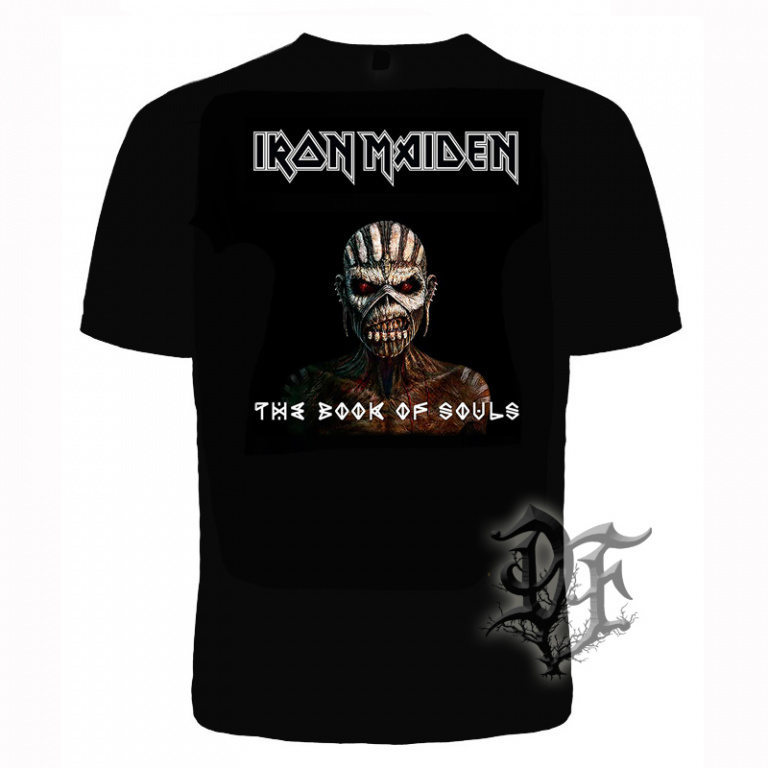 картинка Футболка Iron Maiden new альбом от магазина Darkforest