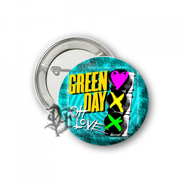 Значок Green Day Love