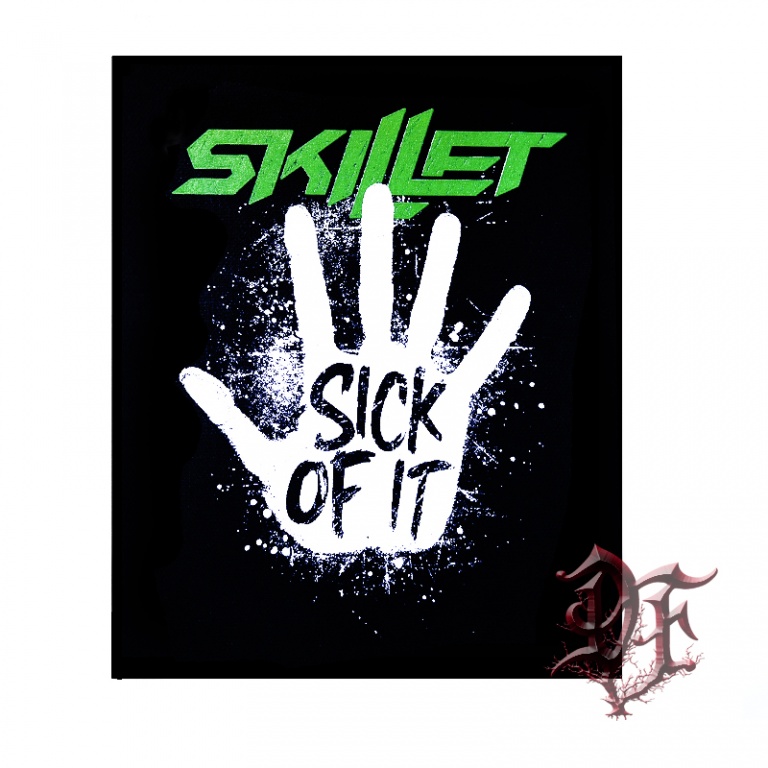 картинка Нашивка на спину Skillet от магазина Darkforest