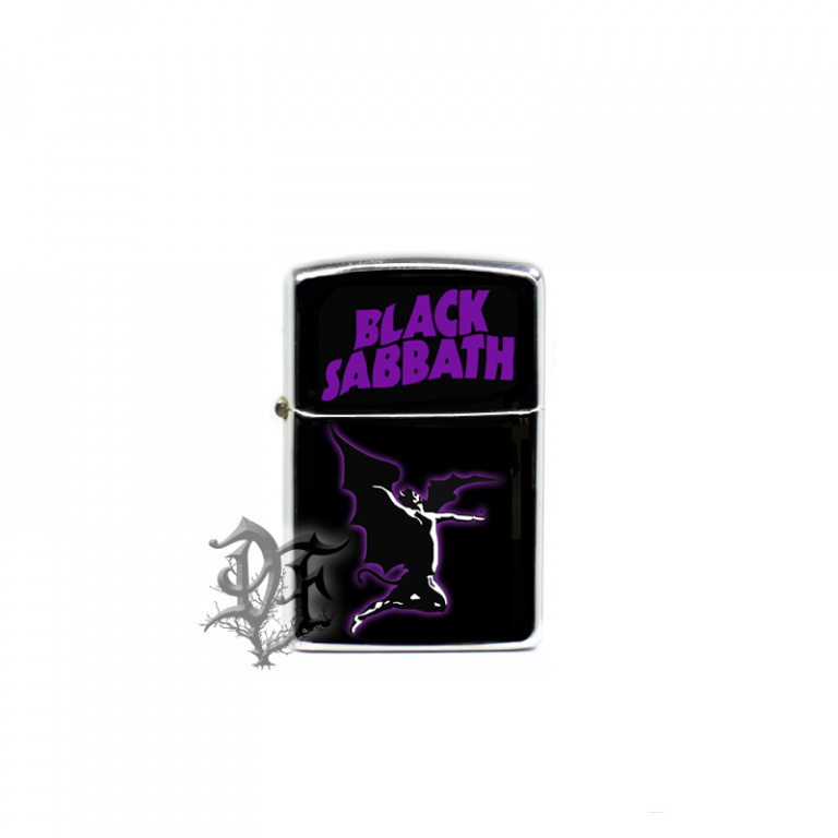 картинка Зажигалка Black Sabbath кр от магазина Darkforest