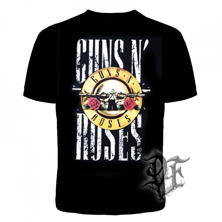 Футболка Guns N' Roses логотип