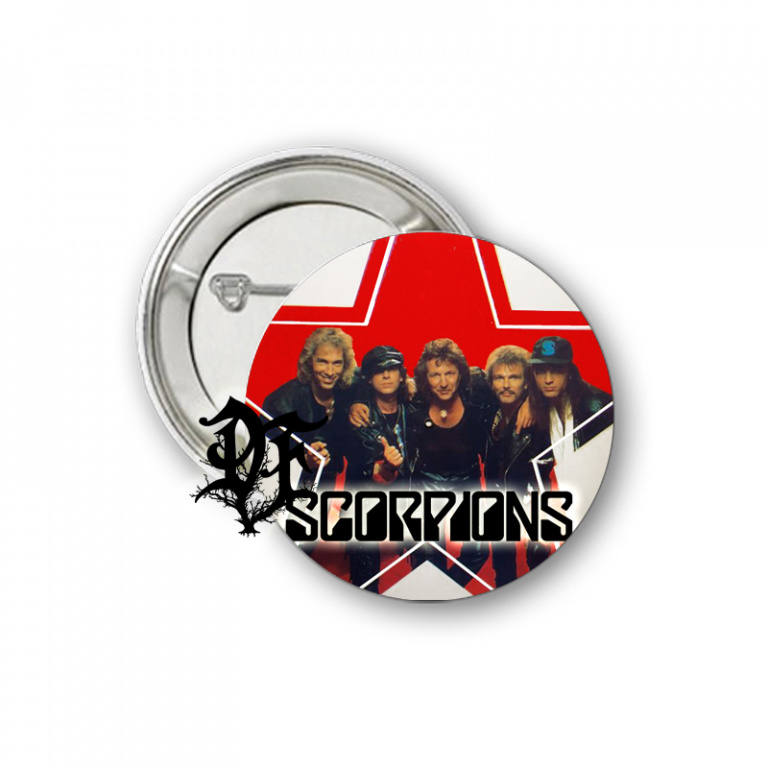картинка Значок Scorpions группа от магазина Darkforest