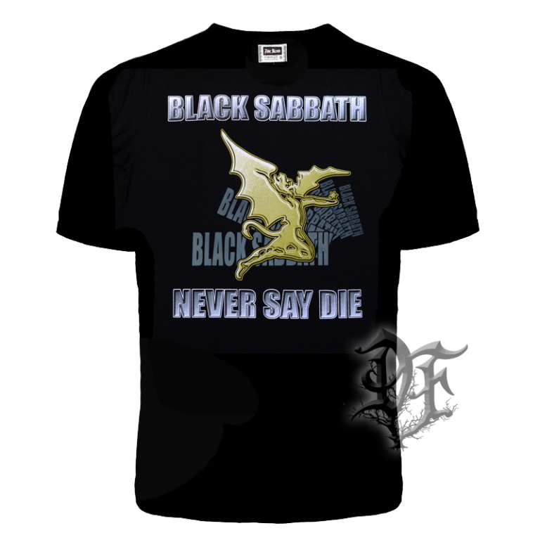 картинка Футболка Black Sabbath ангел от магазина Darkforest