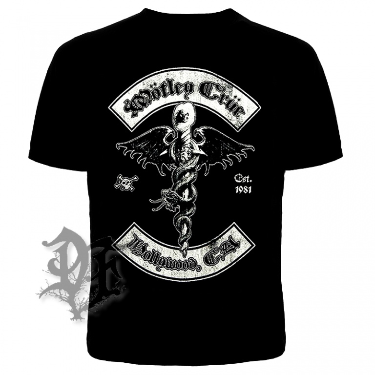 картинка Футболка Motley Crue Dr Feelgood от магазина Darkforest