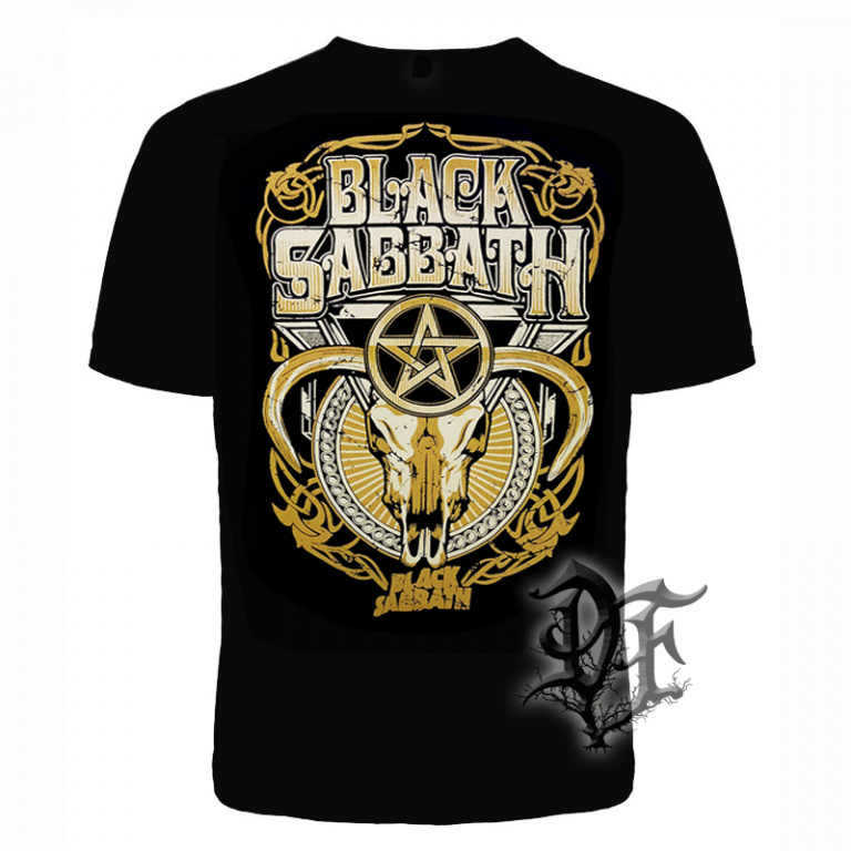 картинка Футболка Black Sabbath звезда от магазина Darkforest