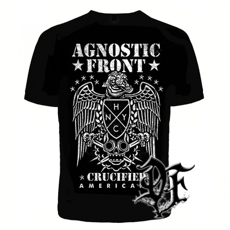 картинка Футболка Agnostic front crucifier от магазина Darkforest