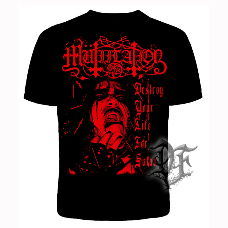 Футболка Mutiilation Destroy Your Life For Satan