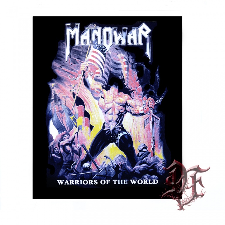 картинка Нашивка на спину Manowar от магазина Darkforest