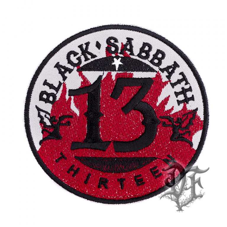 картинка Нашивка Black Sabbath 13 от магазина Darkforest