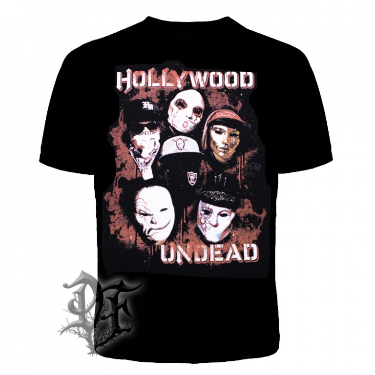 картинка Футболка Hollywood Undead группа 1 от магазина Darkforest