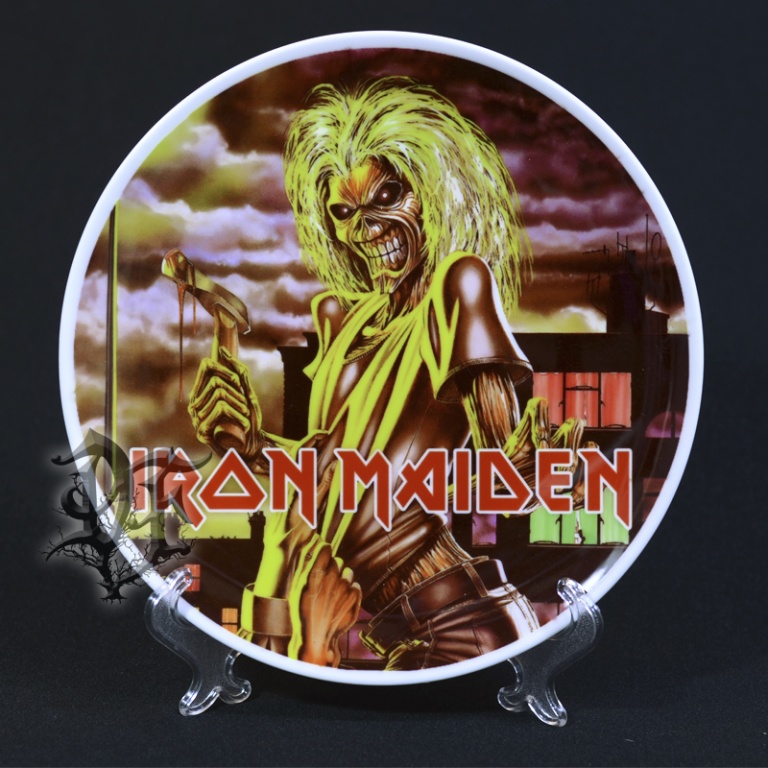 картинка Тарелка Iron Maiden от магазина Darkforest