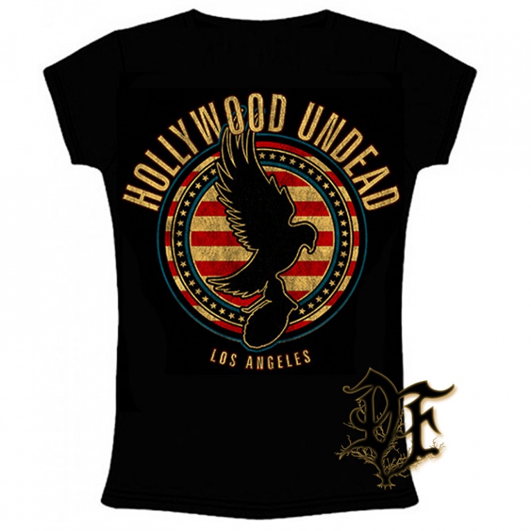 Футболка Hollywood Undead логотип