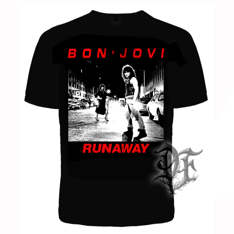 картинка Футболка Bon Jovi Runaway от магазина Darkforest