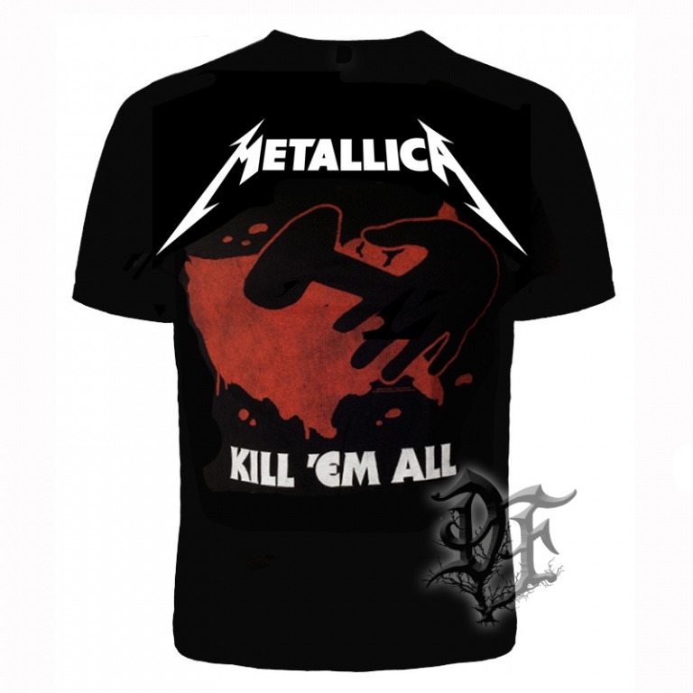 картинка Футболка Metallica Kill ’Em All от магазина Darkforest