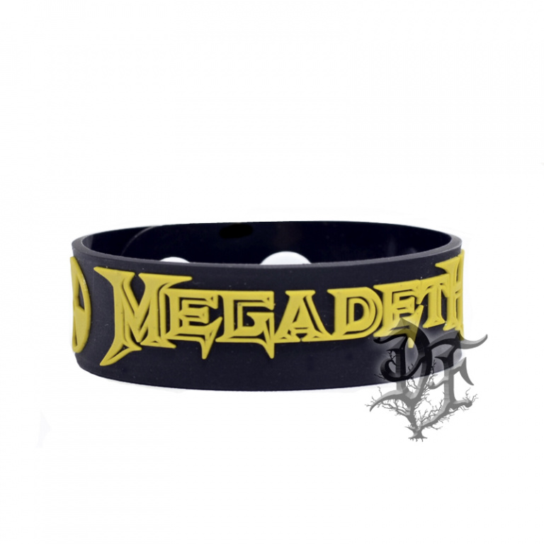 Браслет Megadeth силиконовый