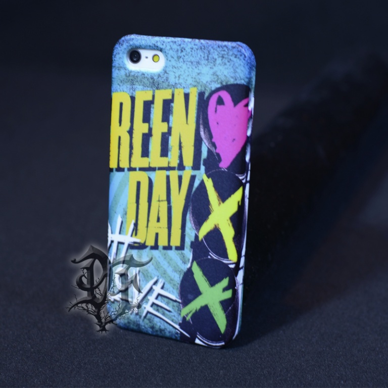 Чехол для  iPhone 5 Green Day Oh Love