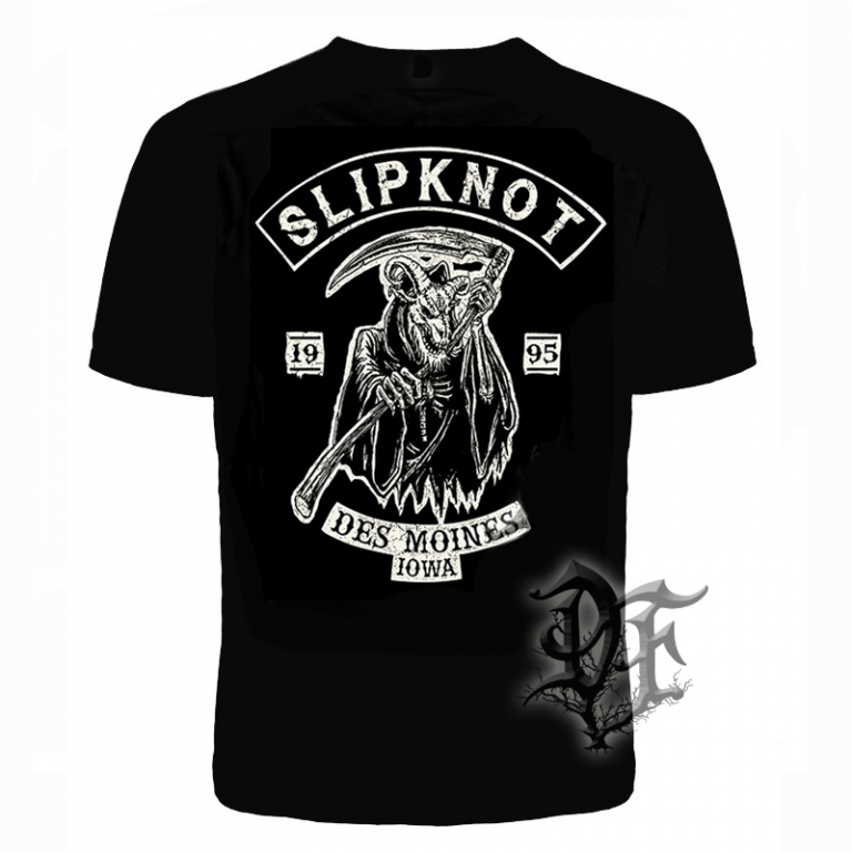 картинка Футболка Slipknot логотип группы от магазина Darkforest