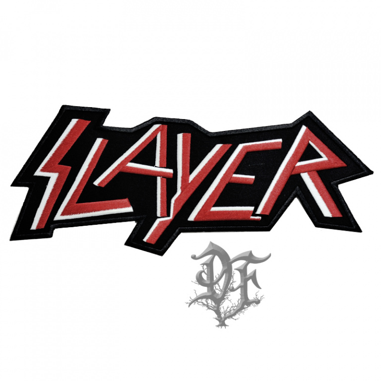 картинка Нашивка Slayer большая от магазина Darkforest