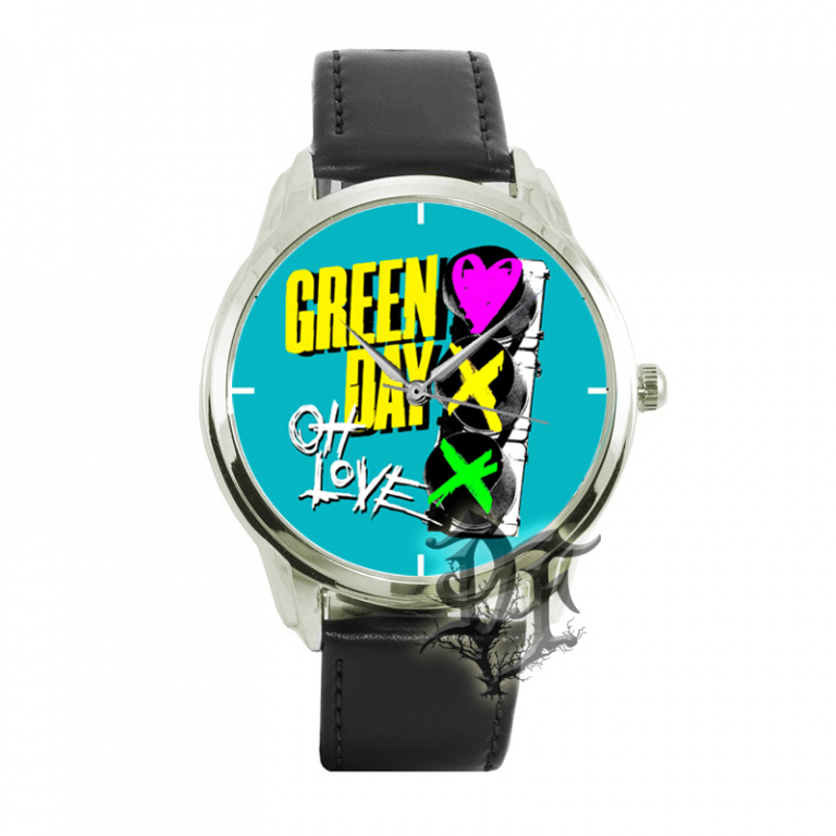картинка Часы наручные Green day on love от магазина Darkforest