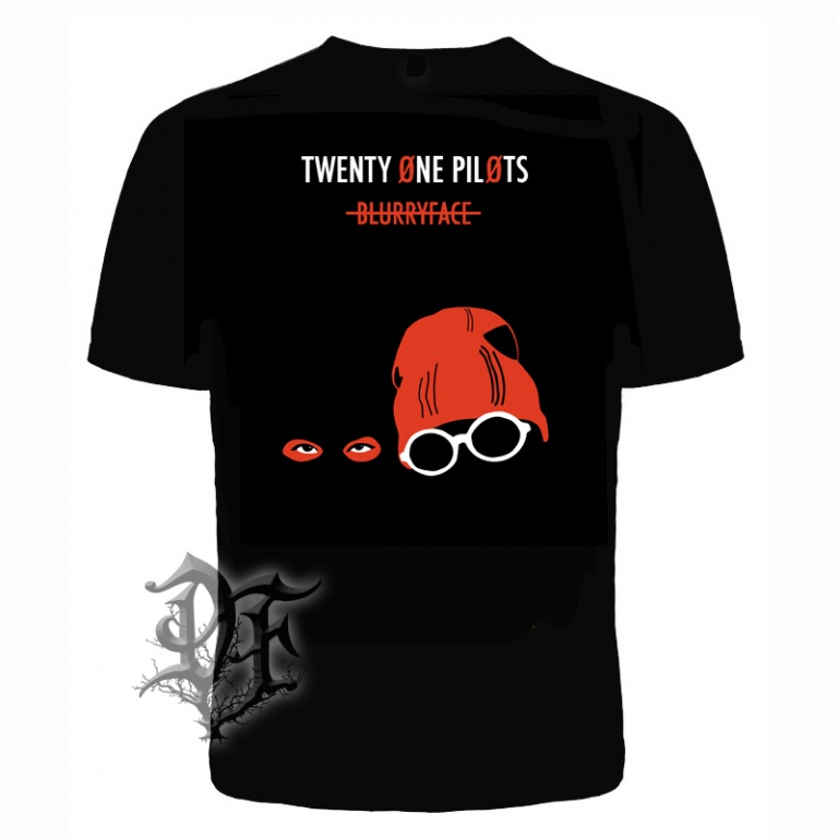 картинка Футболка Twenty One Pilots Blurryface L от магазина Darkforest