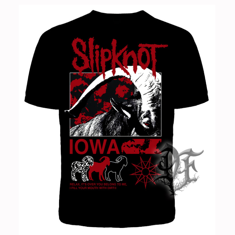 Футболка Slipknot IOWA Black