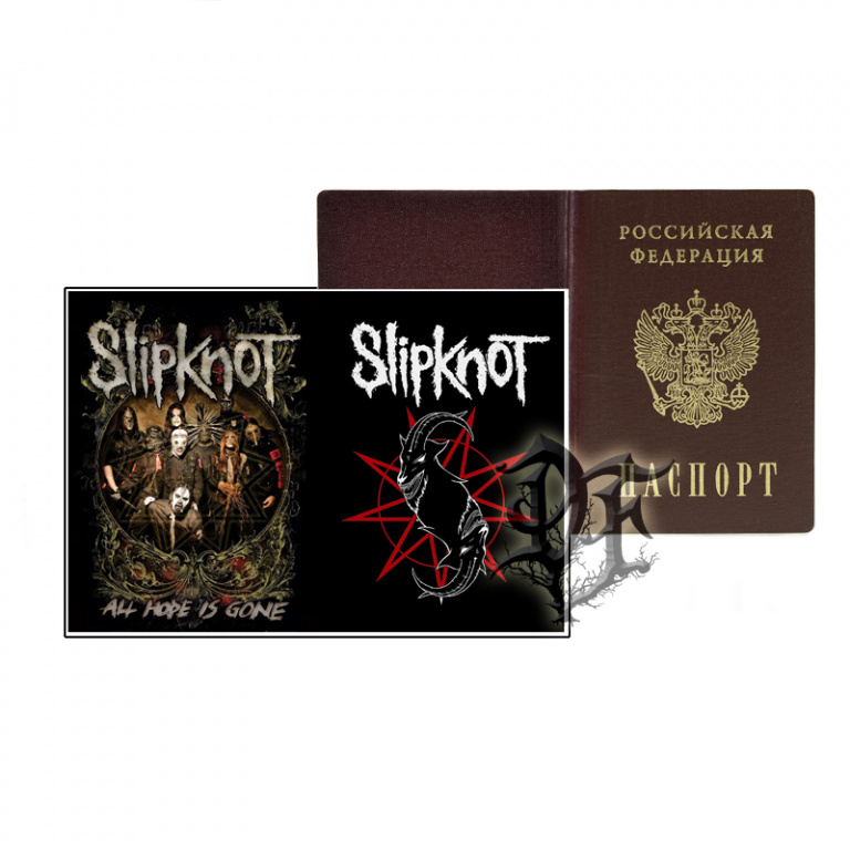 картинка Обложка для паспорта Slipknot от магазина Darkforest
