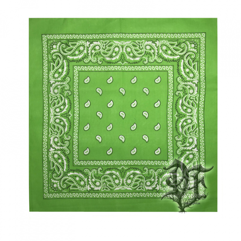 картинка Бандана ярко зеленая от магазина Darkforest