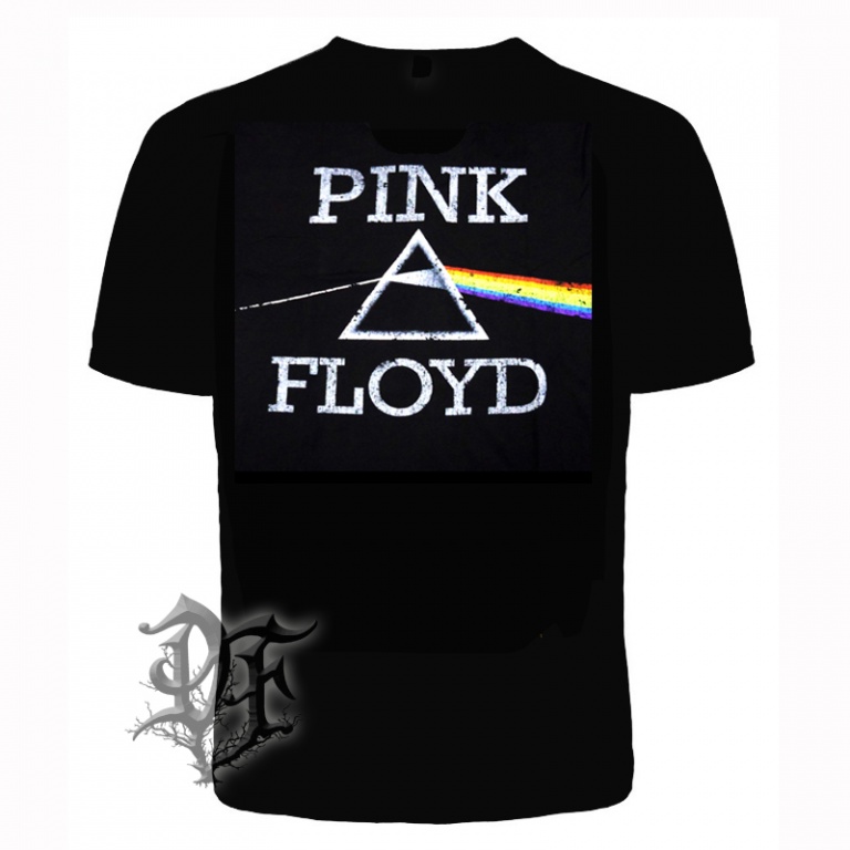 Футболка Pink Floyd радуга