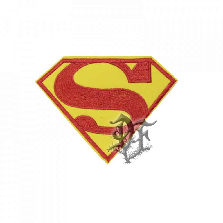 картинка Нашивка Супермен средняя ж от магазина Darkforest