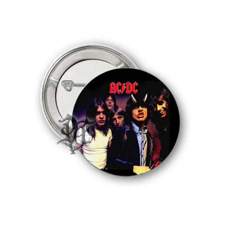 картинка Значок AC/DC группа от магазина Darkforest