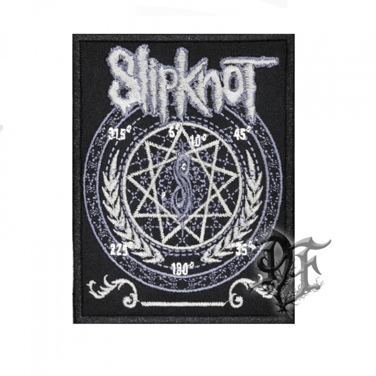 картинка Нашивка Slipknot круглый герб от магазина Darkforest
