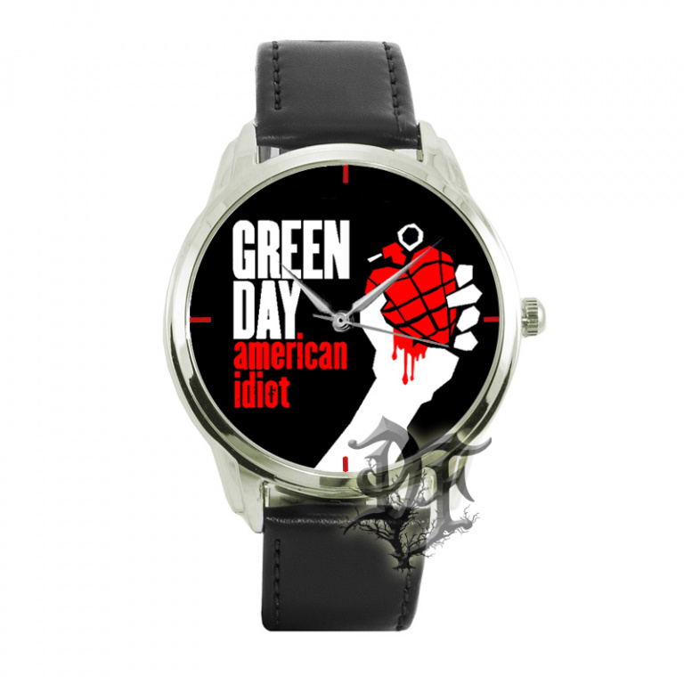 картинка Часы наручные Green day american idiot от магазина Darkforest