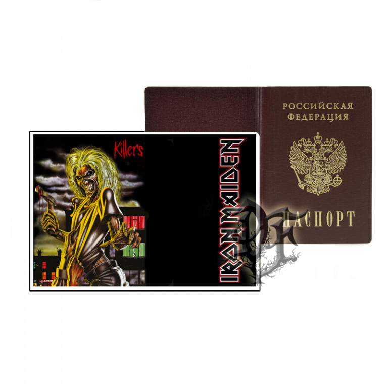 картинка Обложка для паспорта Iron Maiden Killers от магазина Darkforest