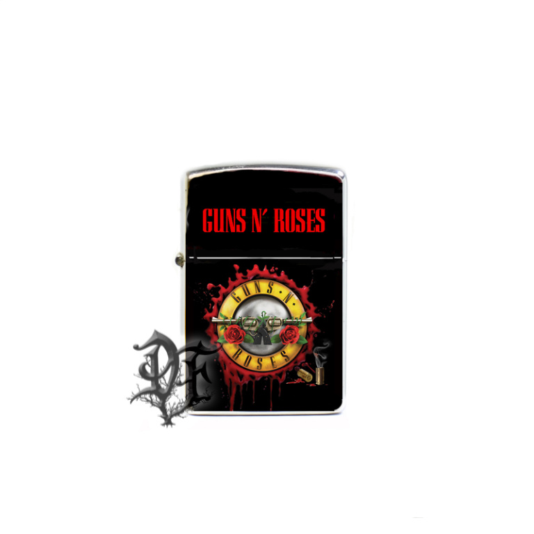 картинка Зажигалка Guns n Roses от магазина Darkforest