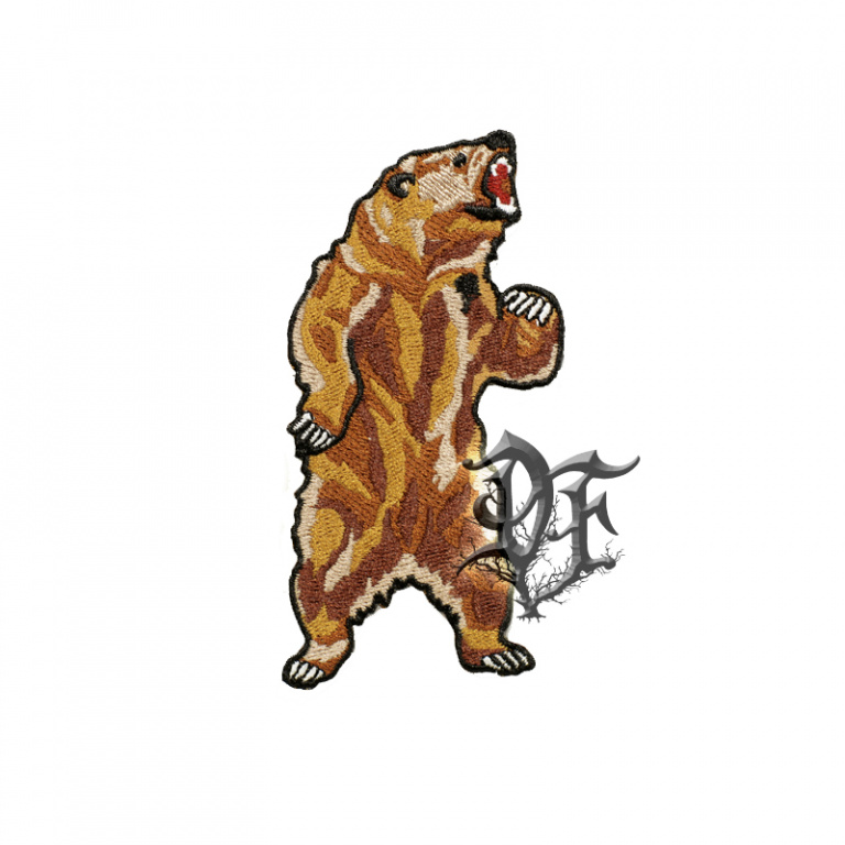 картинка Нашивка Медведь в полный рост от магазина Darkforest