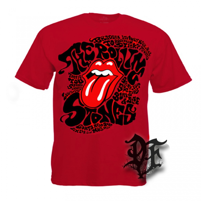 Футболка Rolling Stones с логотипом