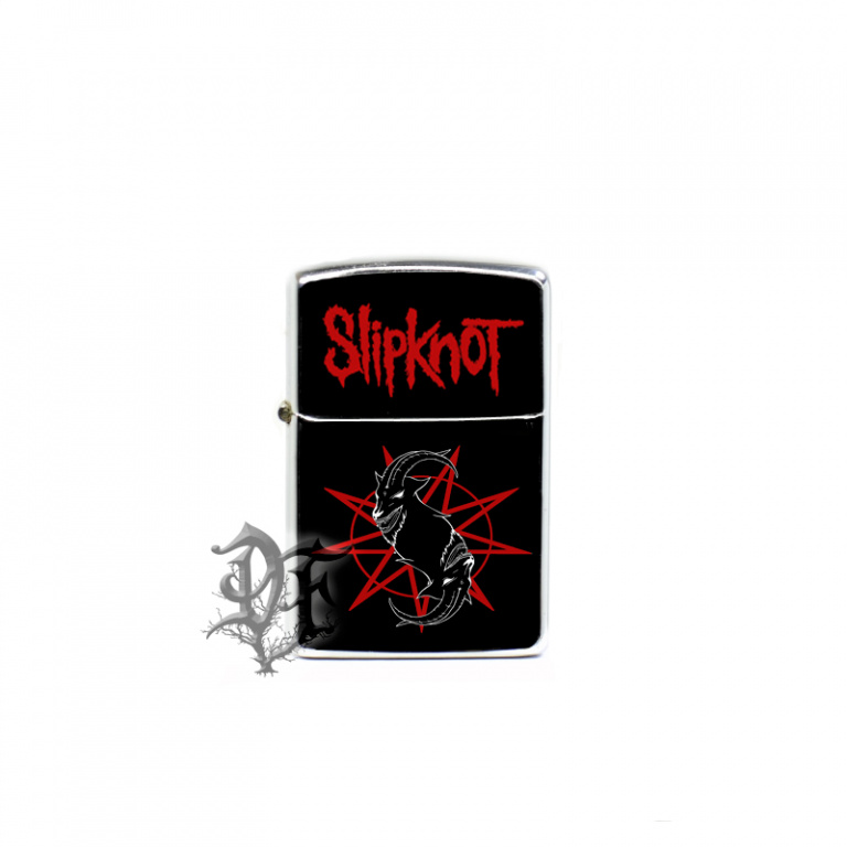 картинка Зажигалка Slipknot логотип от магазина Darkforest
