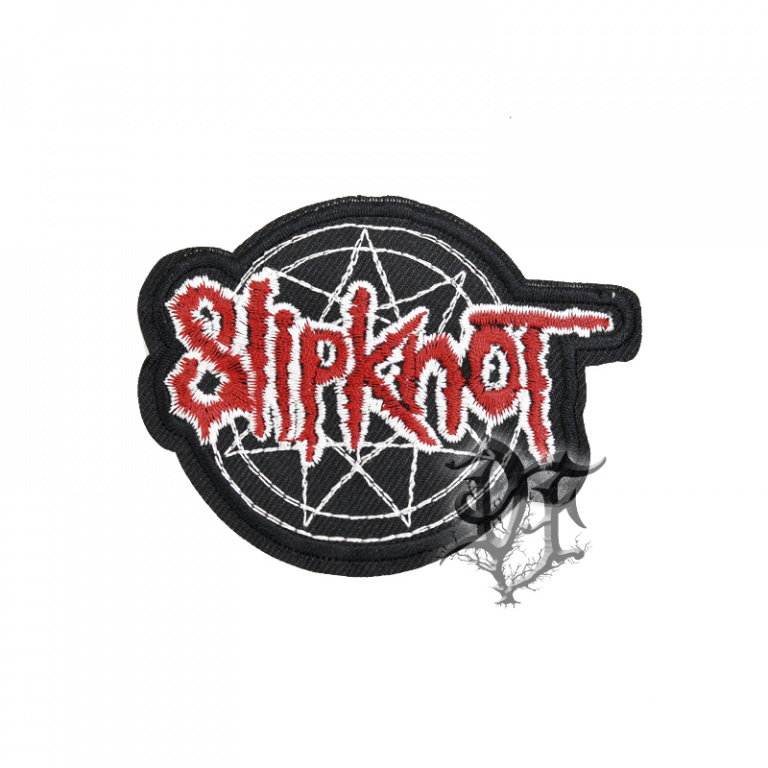 картинка Нашивка Slipknot с звездой от магазина Darkforest