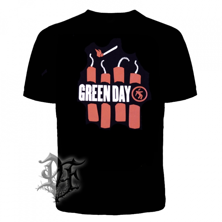 картинка Футболка Green Day динамит от магазина Darkforest