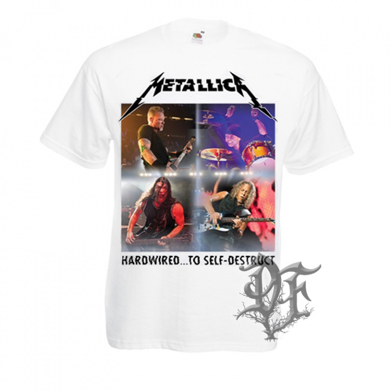 картинка Футболка Metallica альбом Hardwired To Self Destruct от магазина Darkforest