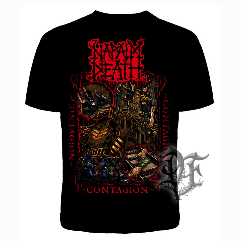Футболка Napalm Death Contagion