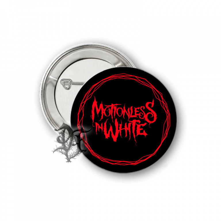 картинка Значок Motionless in white надпись от магазина Darkforest