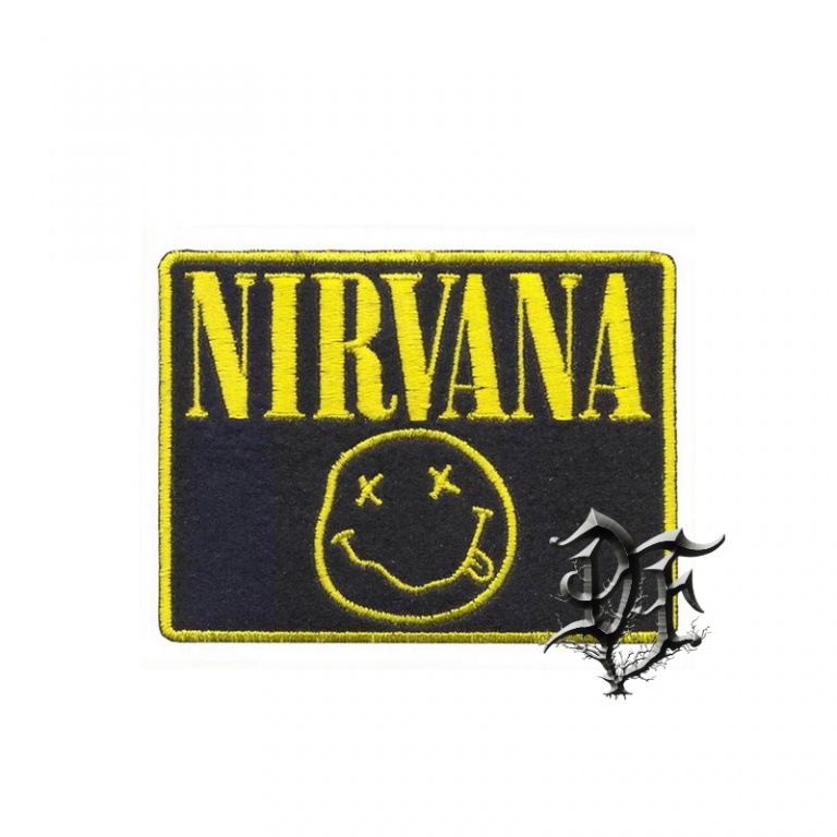 картинка Нашивка Nirvana с логотипом от магазина Darkforest