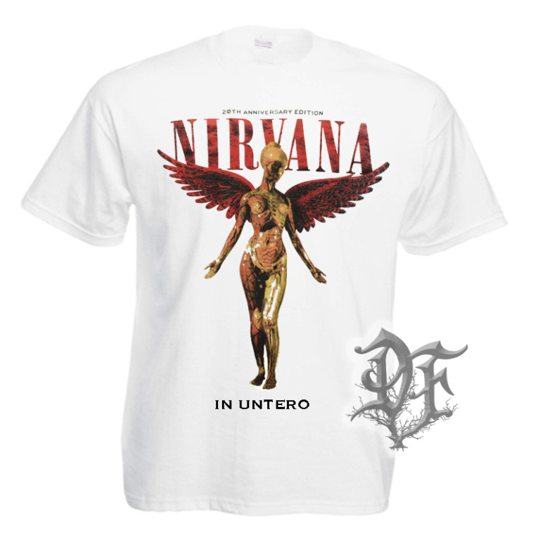 Футболка Nirvana белая