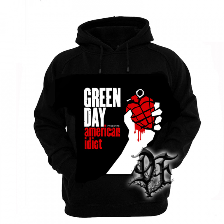 картинка Балахон Green Day сердце от магазина Darkforest